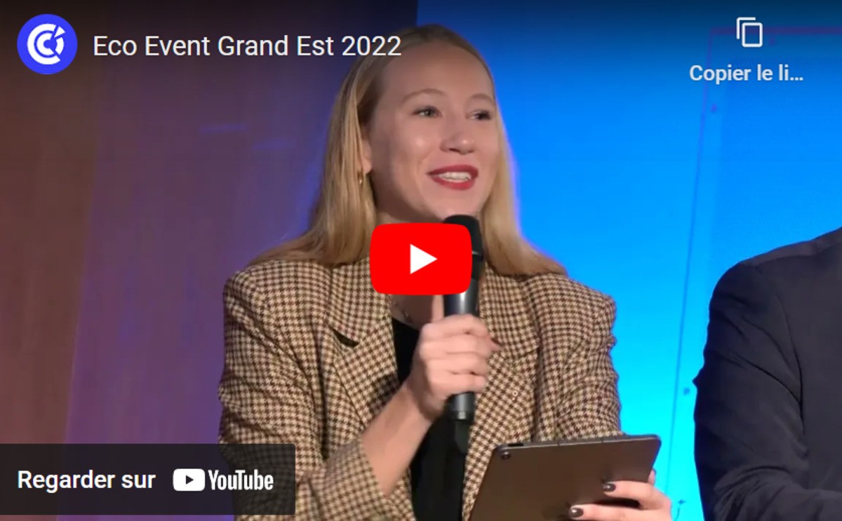 [Replay] Eco Event Grand Est 2022 - Réduire son impact carbone avec l'écoconception ! 