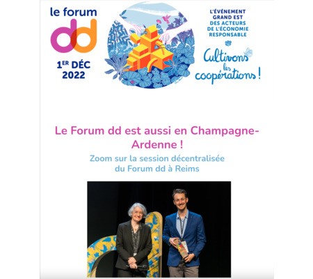 Forum Développement Durable se déplace à Reims le 01/12