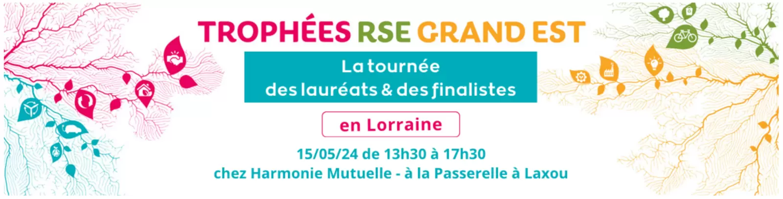 Trophée RSE Grand Est : La tournée des lauréats et finalistes en Lorraine