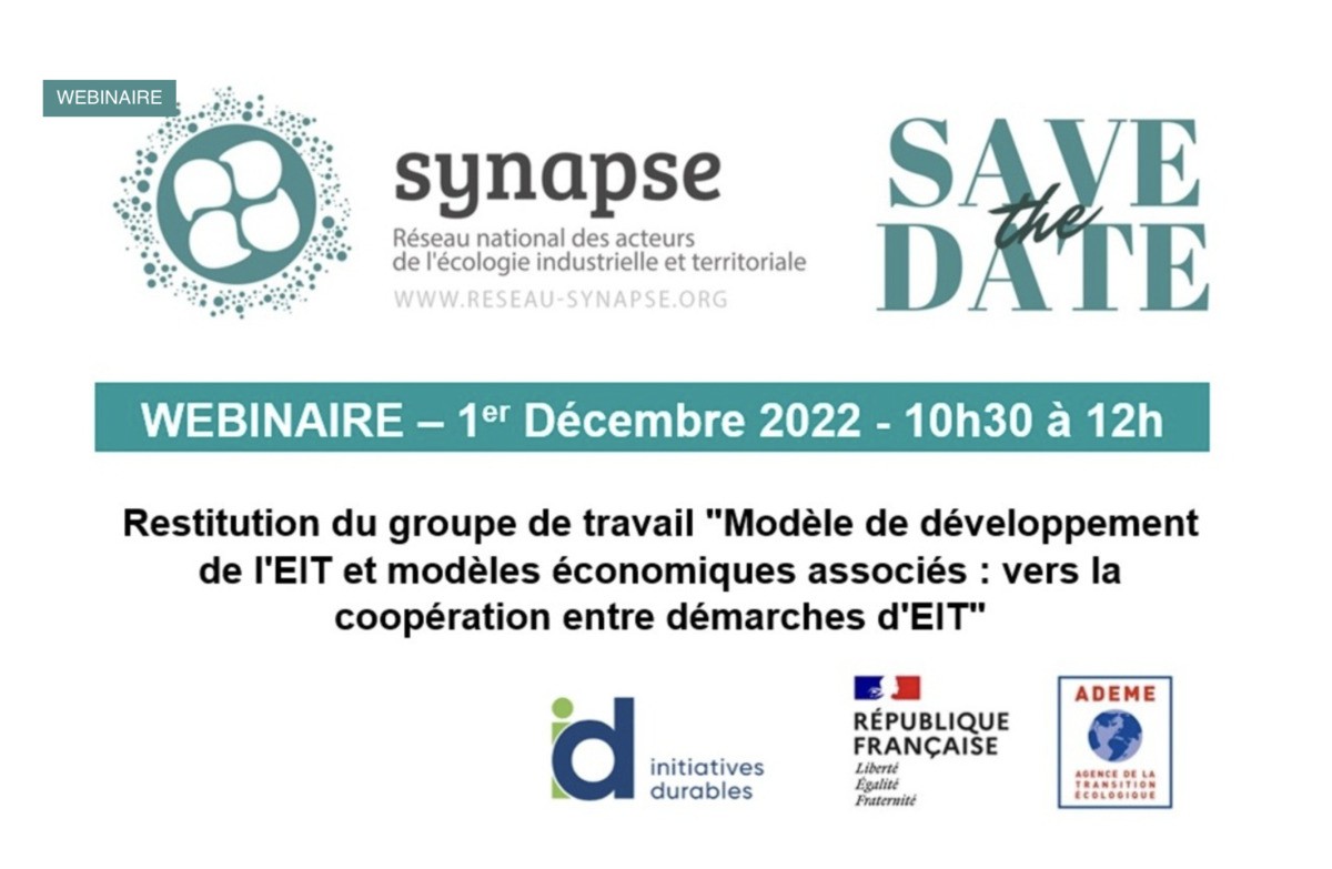 1/12 : Webinaire SYNAPSE - Vers les coopérations entre démarches d'EIT